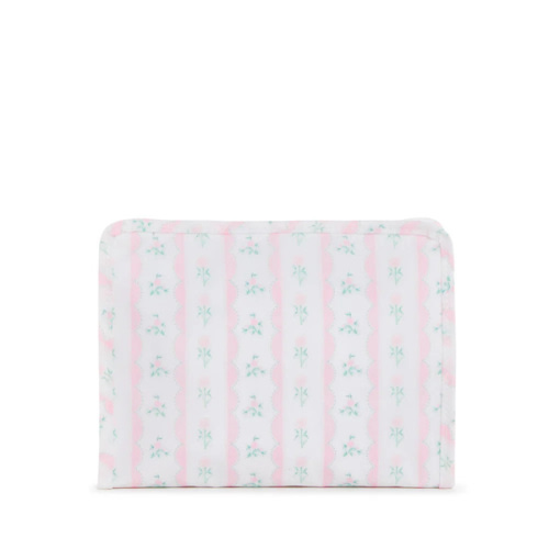 Roadie Medium Zip Pouch - Ribbon Floral Pink – Honey and the Hedge