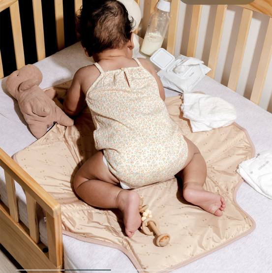 Baby Changing Mat Nylon | Unisex Diaper Changing Mat by Caraa