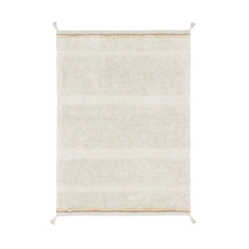 Lorena Canals Washable Rug Bloom Natural | Wayfair