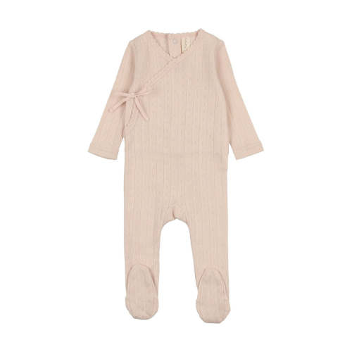 Lilette Petal Fine Pointelle Footie