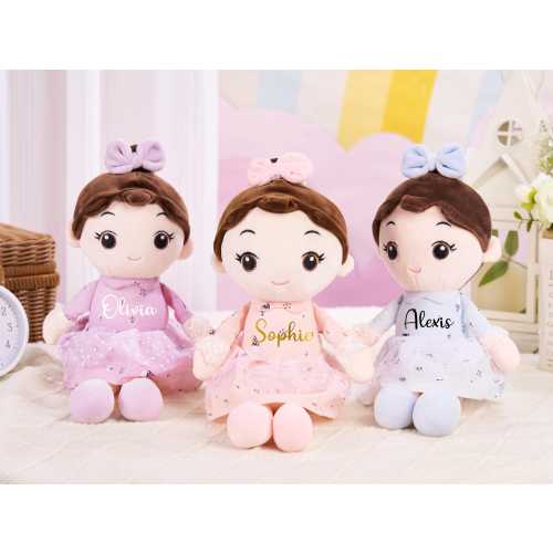 Personalized Baby Doll,Custom Name Cotton Baby Doll,Plush Baby Doll Toy As Baby Girl Gift,Newborn Baby Gifts,Flower Girl Gift,Gift For Kids