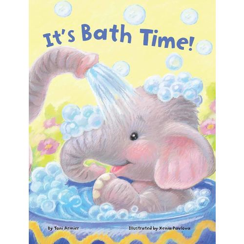 It's Bath Time - Children's Padded Board Book - Bedtime Story