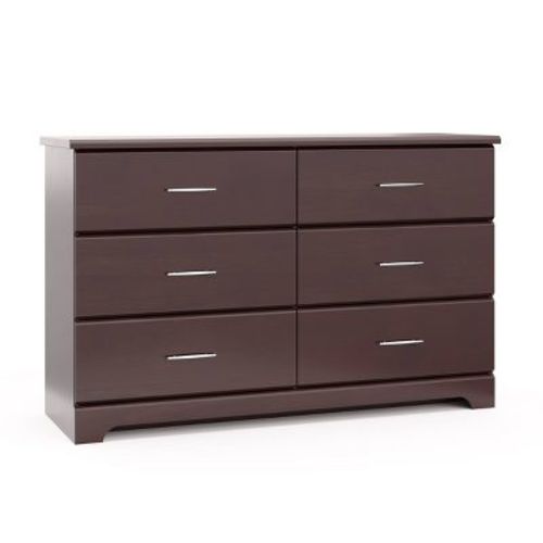 Storkcraft Brookside 6-drawer Double Dresser - Espresso