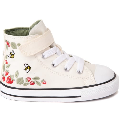 Converse Chuck Taylor All Star 1V Hi Berries And Bees Sneaker - Baby / Toddler - Natural | Journeys