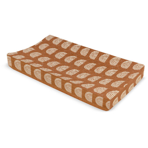babyletto Rainbow Quilted Muslin Changing Pad Cover | Wayfair