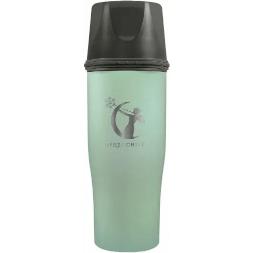 Ceres Chill Mini Breastmilk Chiller Demigoddess, Reusable Breastmilk Storage Container, Keeps Milk at Safe Temperatures for Up to 16 Hours, Bottle Cooler, Connects W/Most Major Pumps (Zen Green)