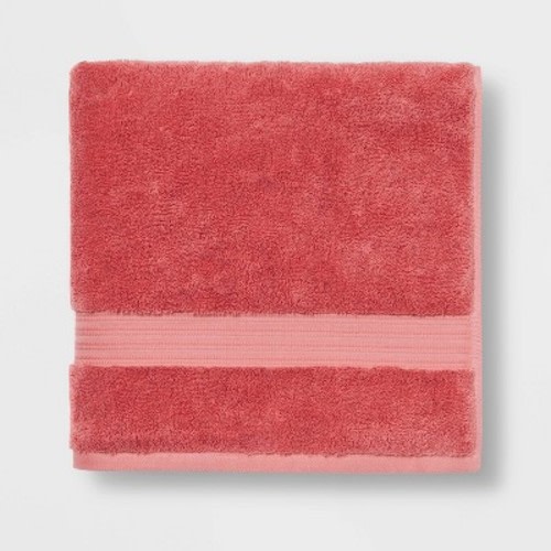 Total Fresh Antimicrobial Towel - Threshold™, Color: Rose Pink, Size: Bath Towel