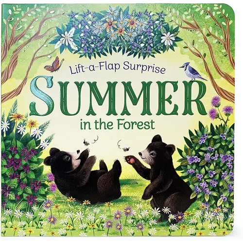 Summer In The Forest Deluxe Lift-a-Flap & Pop-Up Seasons Children's Board Book (Pop-Up Surprise)
