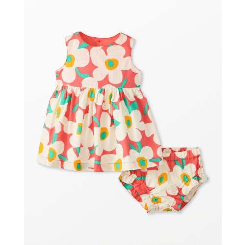 Baby Poplin Dress & Bloomers Set | Hanna Andersson