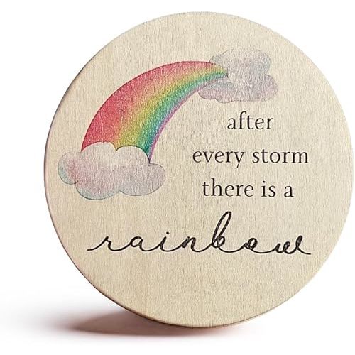 Rainbow Baby Pregnancy Announcement Birth Announcement Sign Newborn Sign