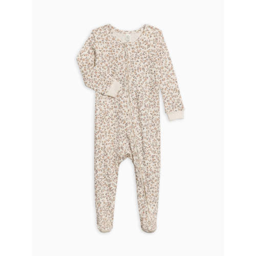 Primrose Floral / Chestnut + Taupe / 3-6M