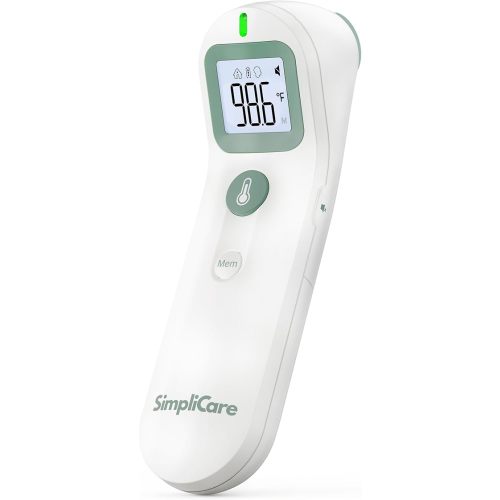 Baby Thermometer, FDA 510(k) Cleared Infrared Thermometer for Kids Adults Infants, Baby Essentials, Forehead Thermometer Non Contact, 2-in-1 Forehead & Object, Temperature Gun (FC-IR206)