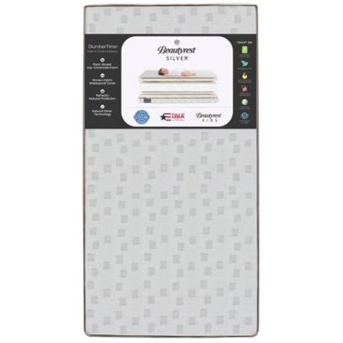 Beautyrest Silver Slumbertime Crib And Toddler Mattress