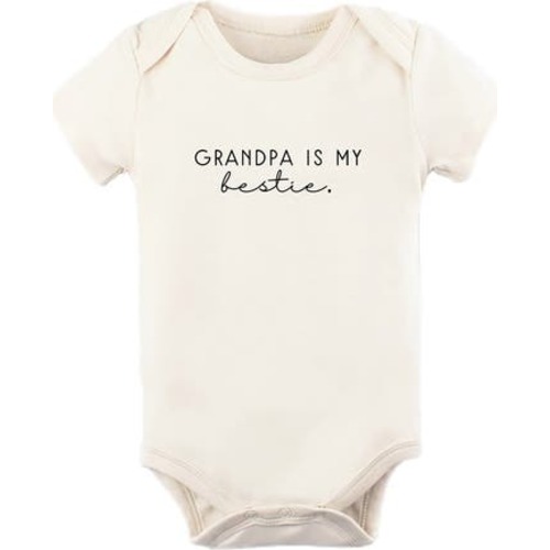 Grandpa Is My Bestie Organic Cotton Bodysuit, 0-3M