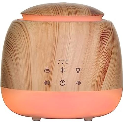 Vonokee Aromatherapy Essential Oil Diffuser,White Noise Machine,Mist Humidifier with 7 LED Color Lights,10 Soothing Sounds,Night Light,Timer, Waterless Auto Shut off Sleep Sound Machine for Baby,Adult