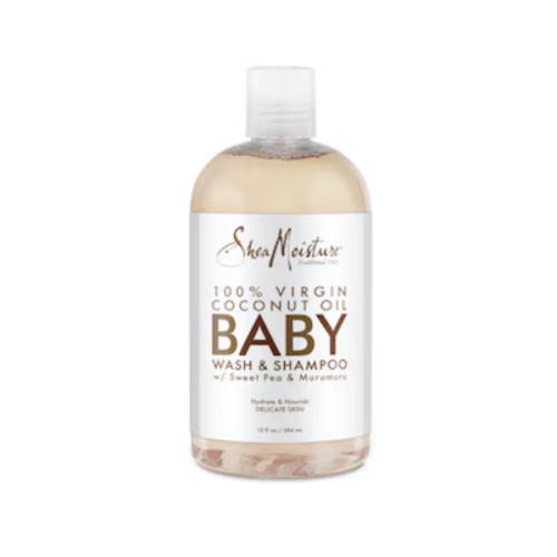 100% Virgin Coconut Oil Baby Wash & Shampoo | SheaMoisture