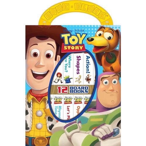 Disney Toy Story Woody, Buzz Lightyear, and More! - My First Library Board Book Block 12-Book Set - PI Kids Board book – Picture Book, March 26, 2019