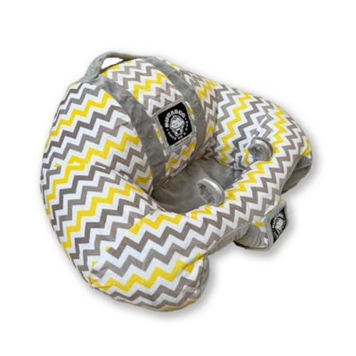 The Original Hugaboo Hug4239 Infant Sitting Chair, Yellow Chevron