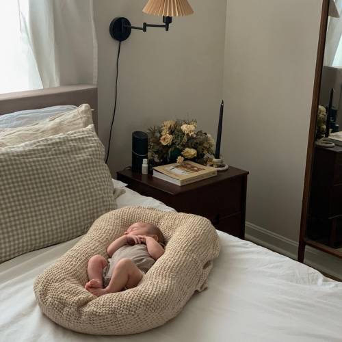 Linen Waffle Infant Lounger Cover Fits Snuggle Me Organic - Etsy