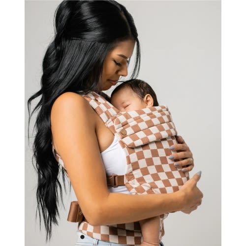 The Monarch Carrier - Mocha Check – Mabē
