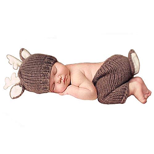 Newborn Baby Photography Props Outfits Lovely Boy Hat Pant Girl