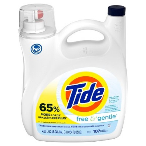 Tide Free & Gentle High Efficiency Liquid Laundry Detergent