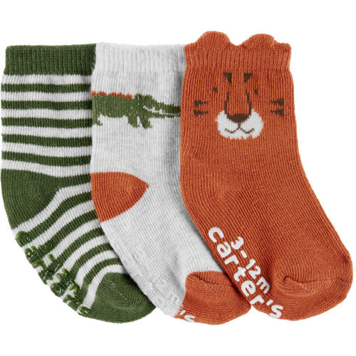 3-Pack Animal Booties | oshkosh.com