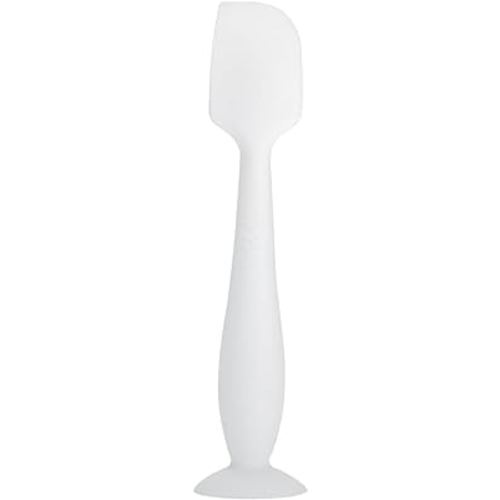 Baby Diaper Cream Spatula, Silicone Nappy Rash Cream Applicator with Suction Cup, Baby Diaper Rash Cream Applicator, Diaper Cream Brush, Soft Baby Bottom Diaper Spatula for Babies