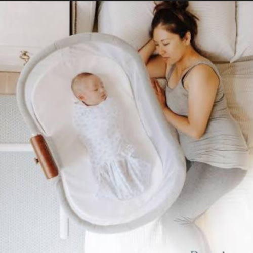 HALO - BassiNest Luxe Vibrating Bassinet, Bedside Sleeper