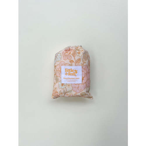 Bassinet Sheet | Pastel Bloom – Little and Fern