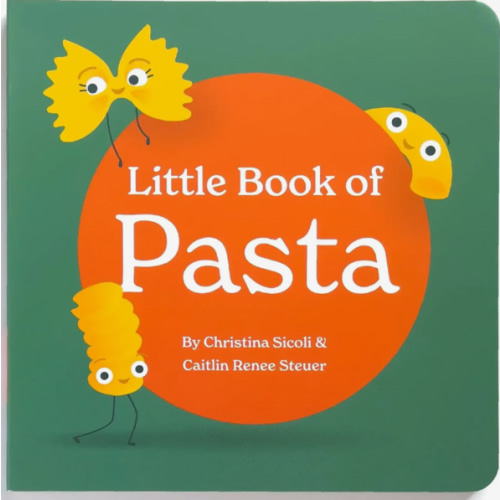 Little Book of Pasta Board Book for Babies and Toddlers about Shapes Read with Phonics and Rhymes Baby Book 0-12 Months Toddler Book Ages 1-4 (Little Books: Culinary Collection (3 books))