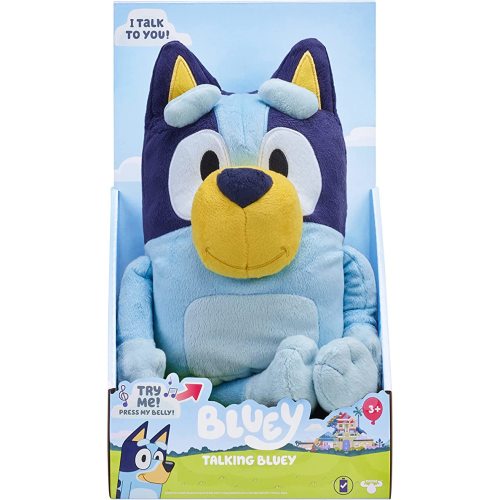 Bluey - 13" Talking Plush - Interactive - Sing Along, 9 Different Phrases