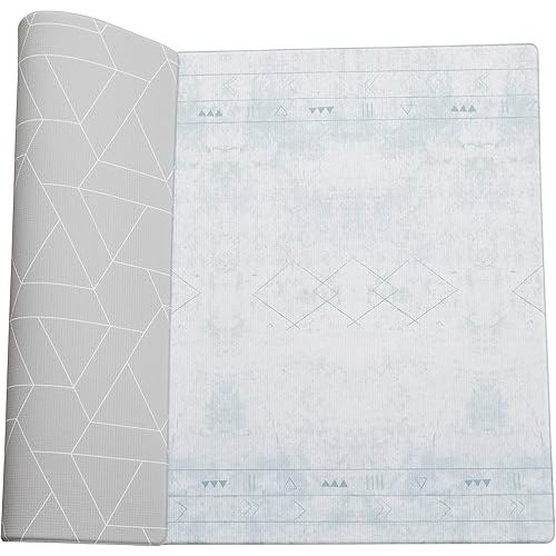 LITTLE Bot Ofie mat, Baby Play mat, Soft Foam mat, Durable and Non-Toxic (Oracle + Zen line, Large)