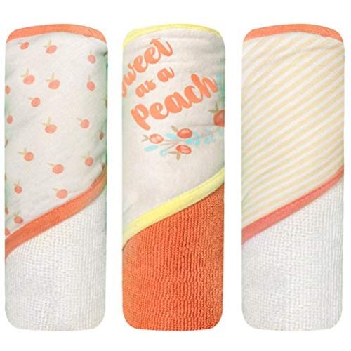 MODERN BABY 3 Pack Hooded Baby Bath Towel Set for Newborns Infants & Toddlers, Boys & Girls Baby Hooded Towels