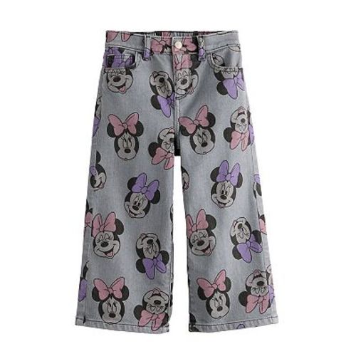 Disney's Minnie Mouse Baby & Toddler Girl High Rise Wide Leg Jeans by Jumping Beans®