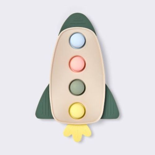 Silicone Pop-it Baby Toy - Rocket - Cloud Island™