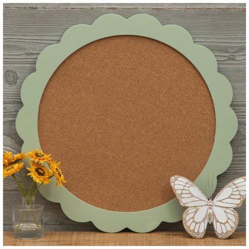 Scalloped Corkboard