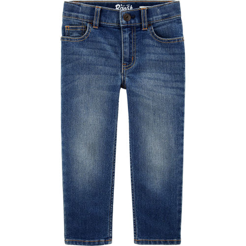 Baby Dark Blue Wash Straight-Leg Jeans - OshKosh | Carter's