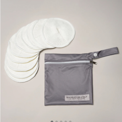Organic Bamboo Reusable Nursing Pads - Kindred Bravely