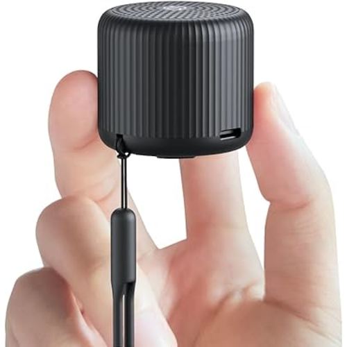 White Noise Machine Baby Portable Sound Machine,LEICEX Travel Sound Machine,15 Non-Looping Sound Timer and Memory Play, Mini White Noise Machine for Sleeping Office Travel （Black）