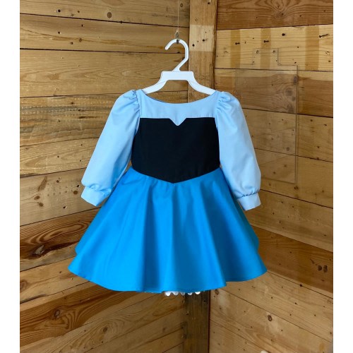 Little mermaid baby costume, Ariel baby costume, Ariel baby dress, baby dress.