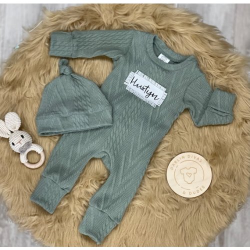 Personalized Going Home Hospital Outfit Baby Boy Romper Set - Etsy