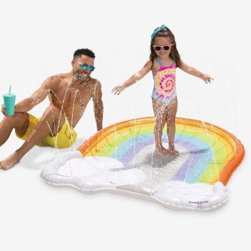 Funsicle Rainbow Funspray Splash Mat Rainbow