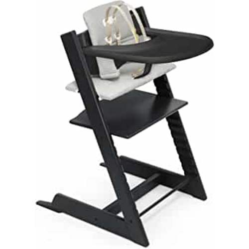 Stokke Tripp Trapp High Chair Complete² - Black/Nordic Grey/Black Tray