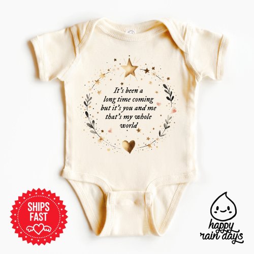 It's been a long time coming onesie® - swiftie baby gift - eras tour merch
