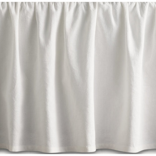 RH Baby & Child Washed Linen-Cotton Crib Skirt (Natural)