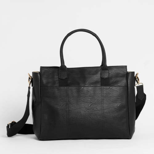 The Hayes Baby Bag Tote - Black