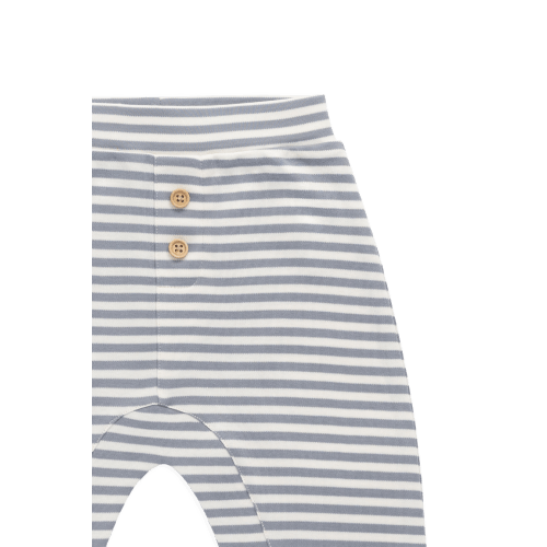 Pima Cotton Wesley Pant-Narrow Stripe (3-6mo)