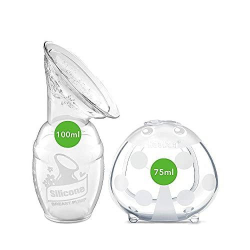 Haakaa Ladybug Silicone Breast Milk Collector & Pump Combo 75ml/100ml - Baby Kit Essentials for New Moms