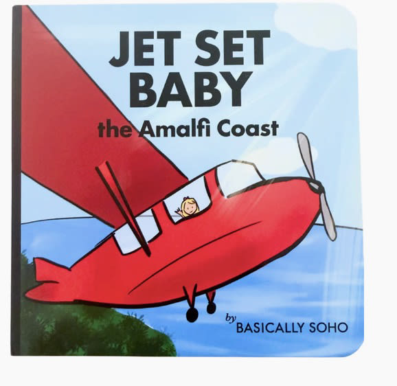 Amalfi Coast Jet Set Baby Book